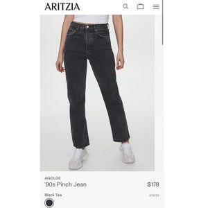 ARITZIA- Agolde ‘90s Pinch Jean